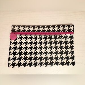ipsy Houndstooth Makeup Bag